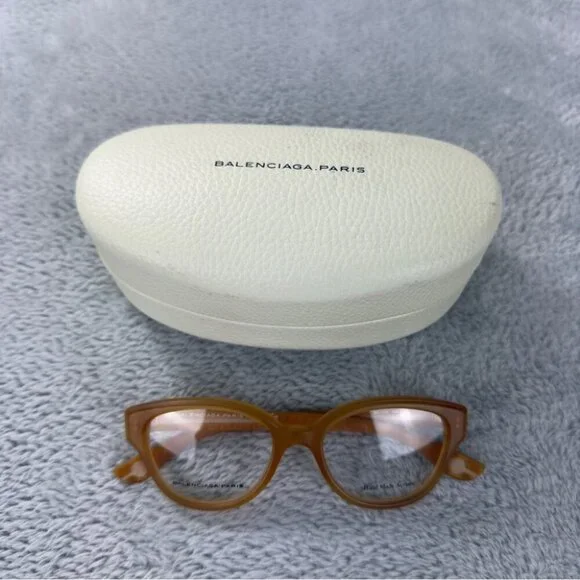 Balenciaga Paris NWT Women's Cat Eye BAL 114 V9E Eyeglasses Made in Italy - Picture 6 of 15